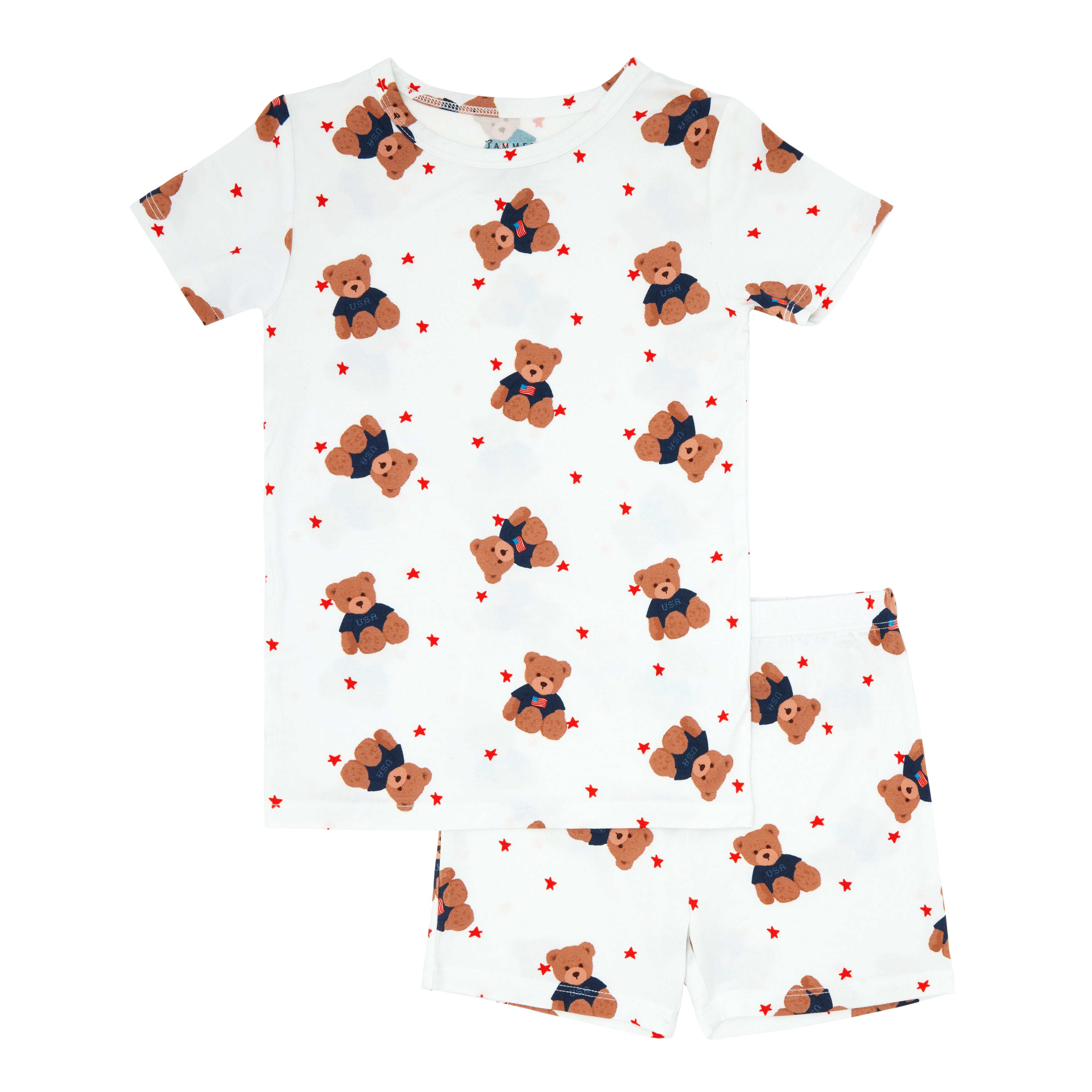 Star Spangled Teddy Two Piece Set