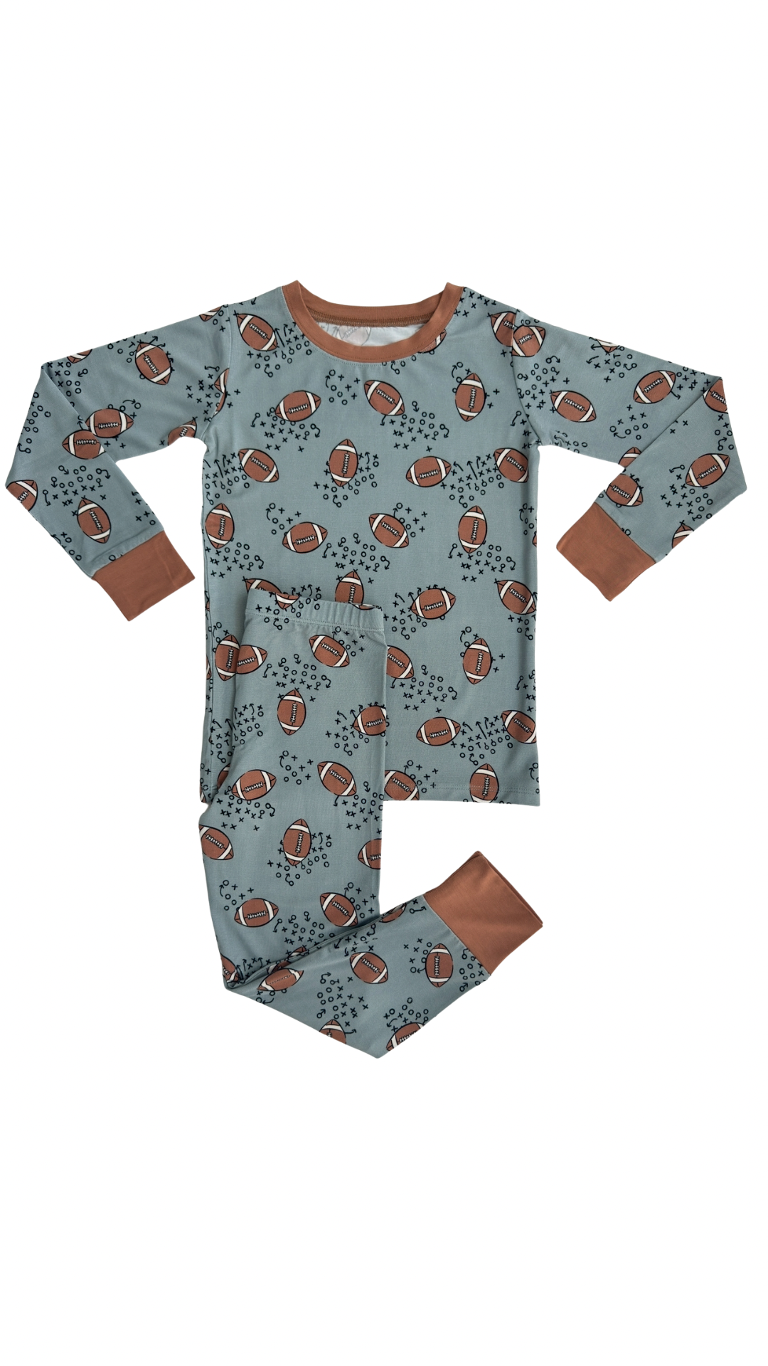 Green Football Two Piece Set