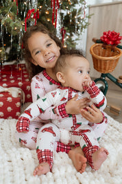 Red Holly Jolly Cruisers Zipper Romper