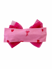 Pink Heart Headband