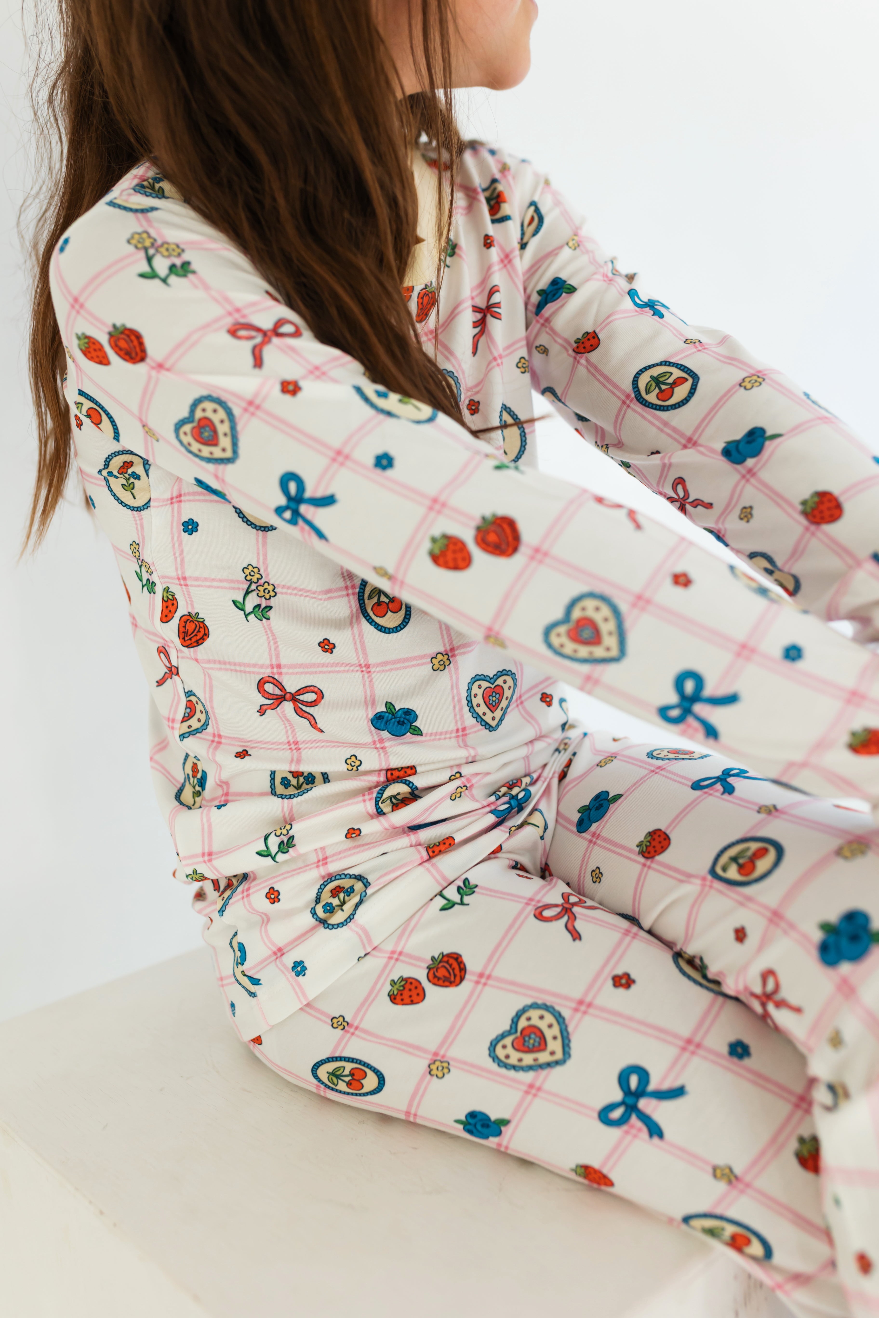 Sweet Plaid Two Piece Set