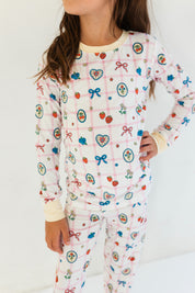 Sweet Plaid Two Piece Set