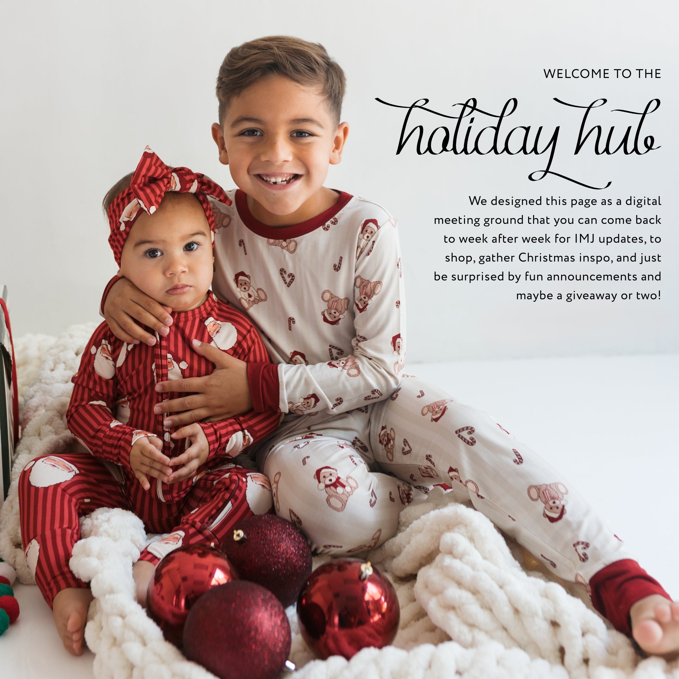 Holiday Hub – In My Jammers