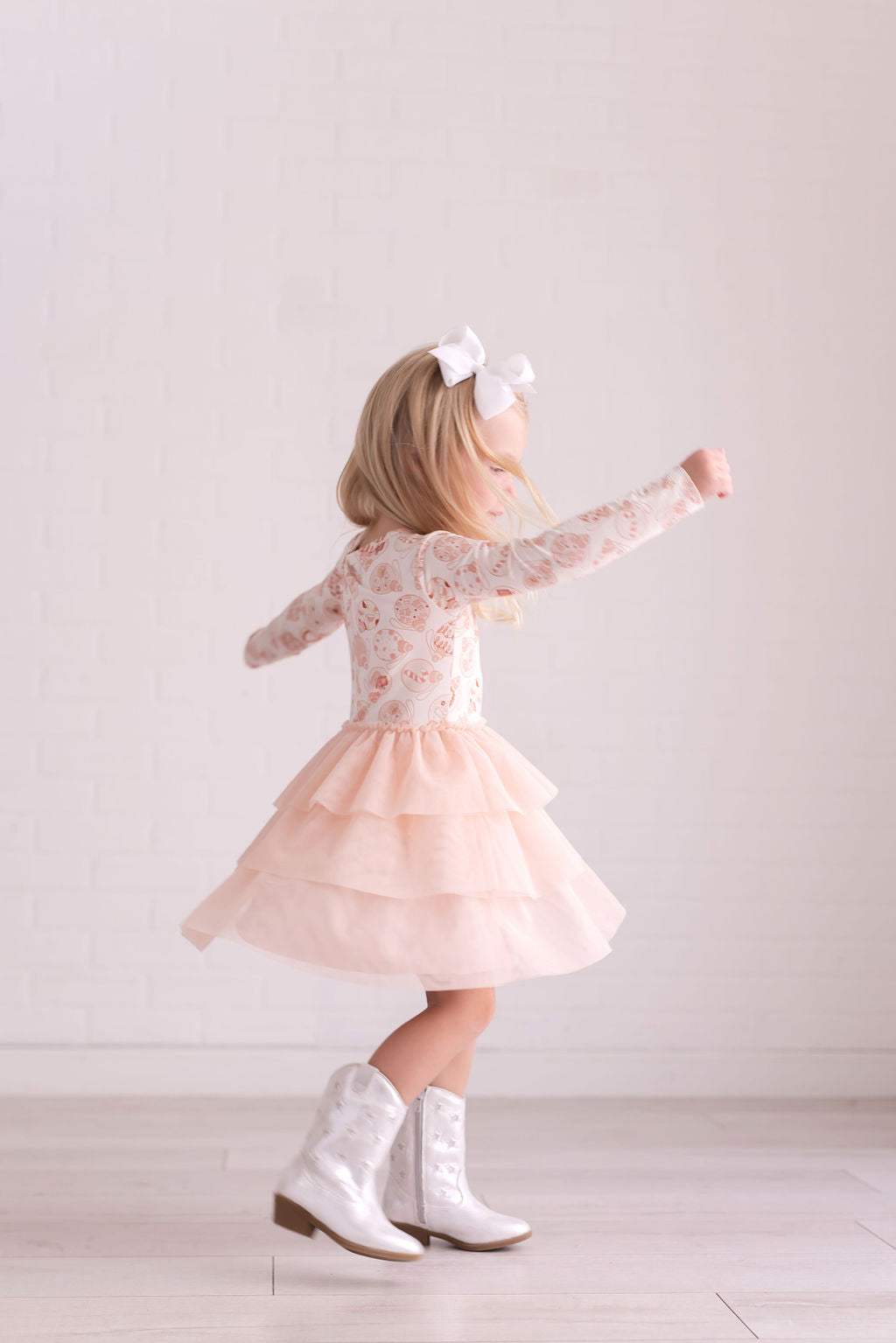 Blush Ornament Tutu Dress