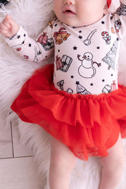 Holly Jolly Tutu Bodysuit