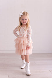 Blush Ornament Tutu Dress