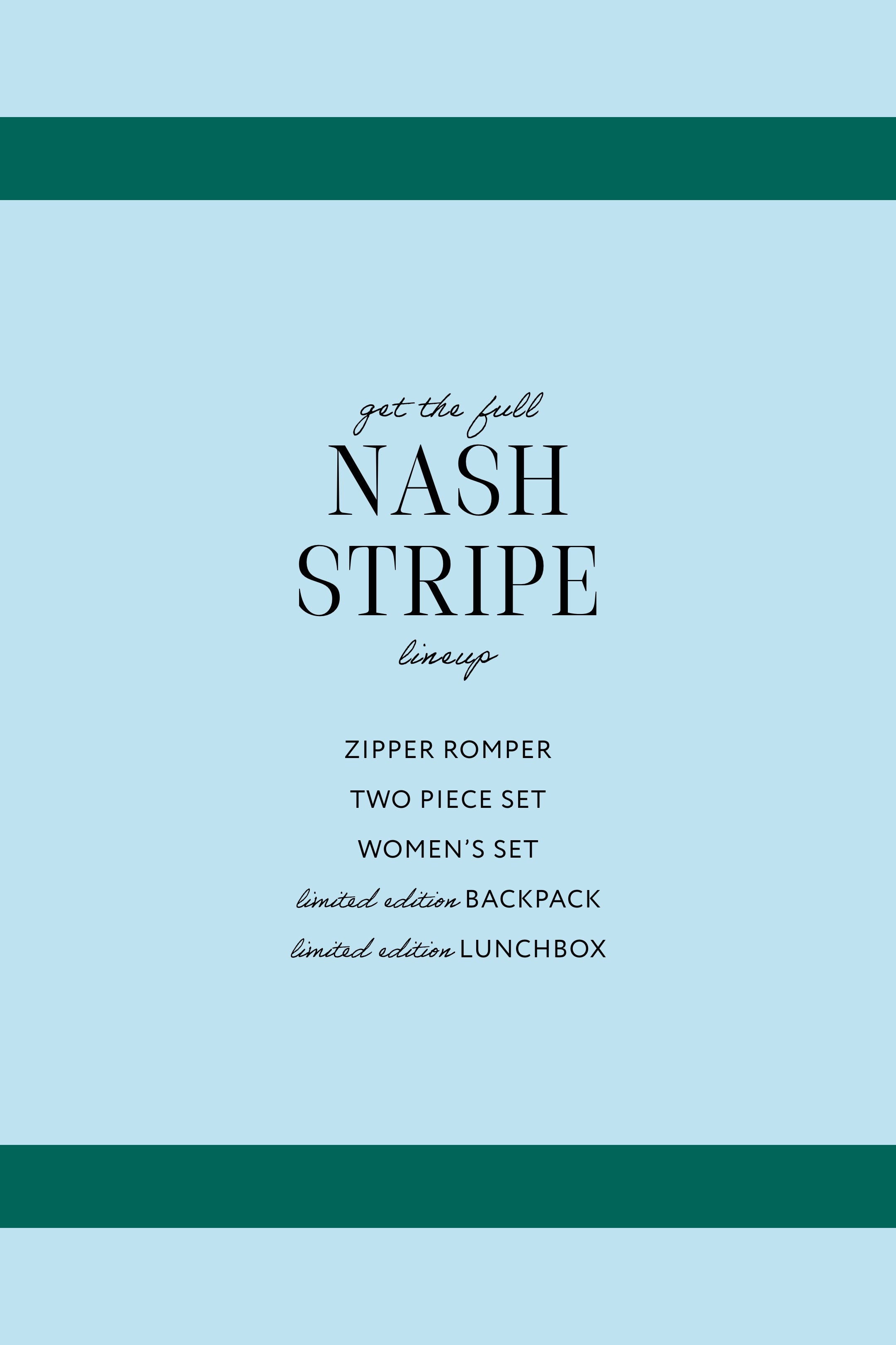 Nash Stripe Backpack - SHIPS 8/3