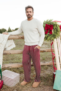 Heirloom Stripe Men's Straight Leg Pant - IMJ x Sarah Knuth