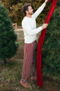Heirloom Stripe Men's Straight Leg Pant - IMJ x Sarah Knuth