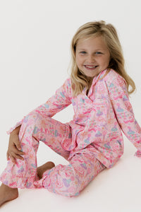 Birthday Girl Girls' Long Sleeve Ruffle Flare Set