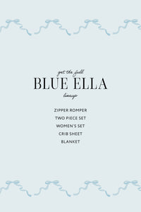Blue Ella Blanket