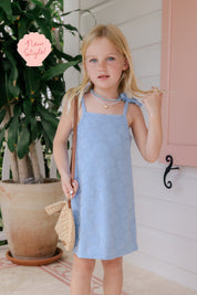 Blue Seashell Terry Tank Dress
