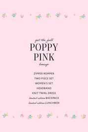 Poppy Pink Backpack - SHIPS 8/3