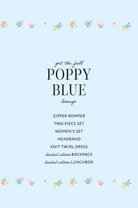 Poppy Blue Backpack - SHIPS 8/3