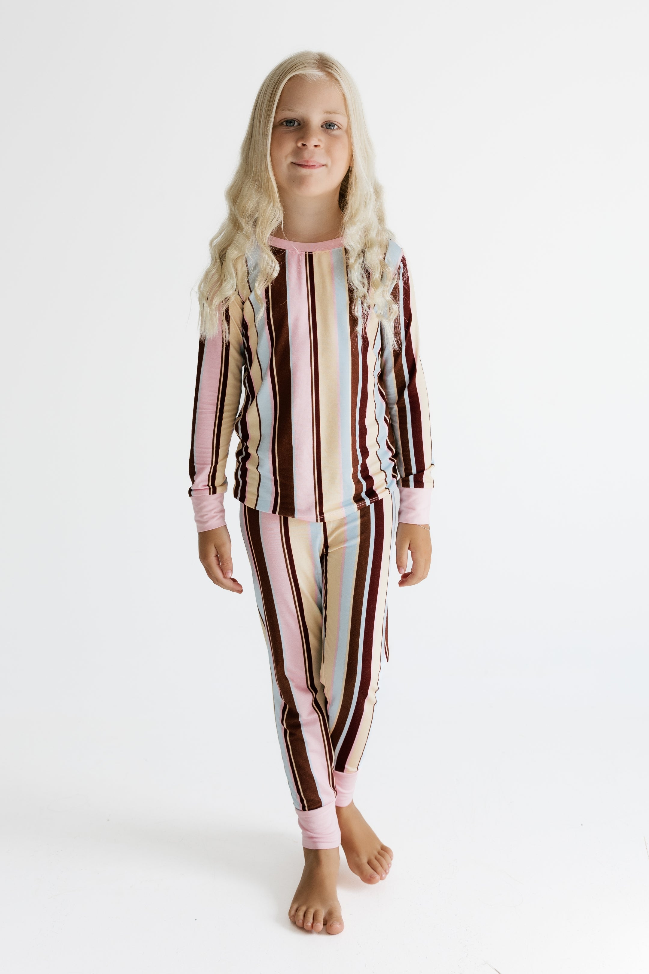 Capri Stripe Two Piece Set