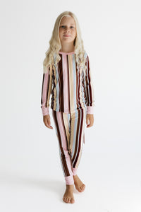 Capri Stripe Two Piece Set