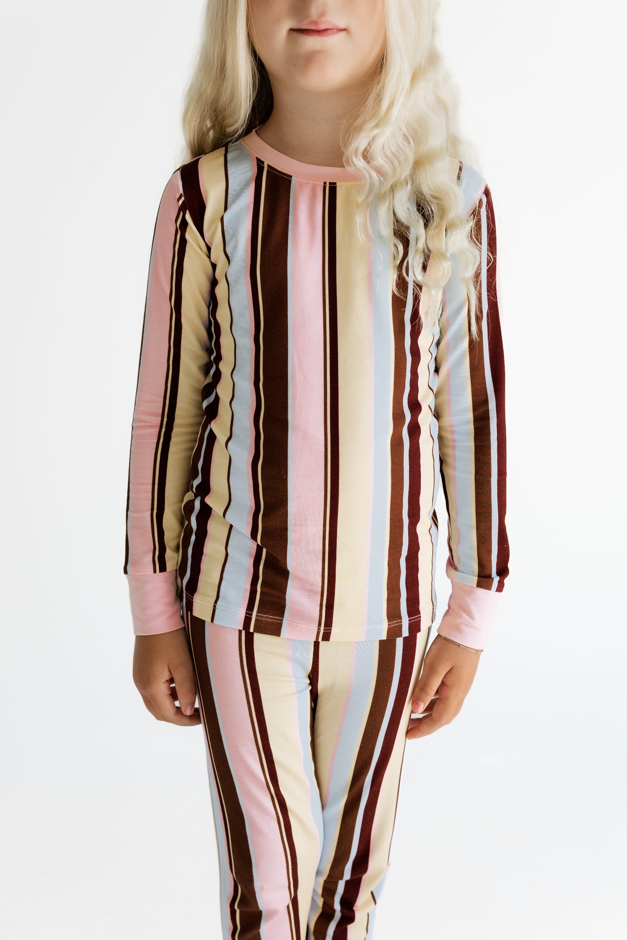 Capri Stripe Two Piece Set