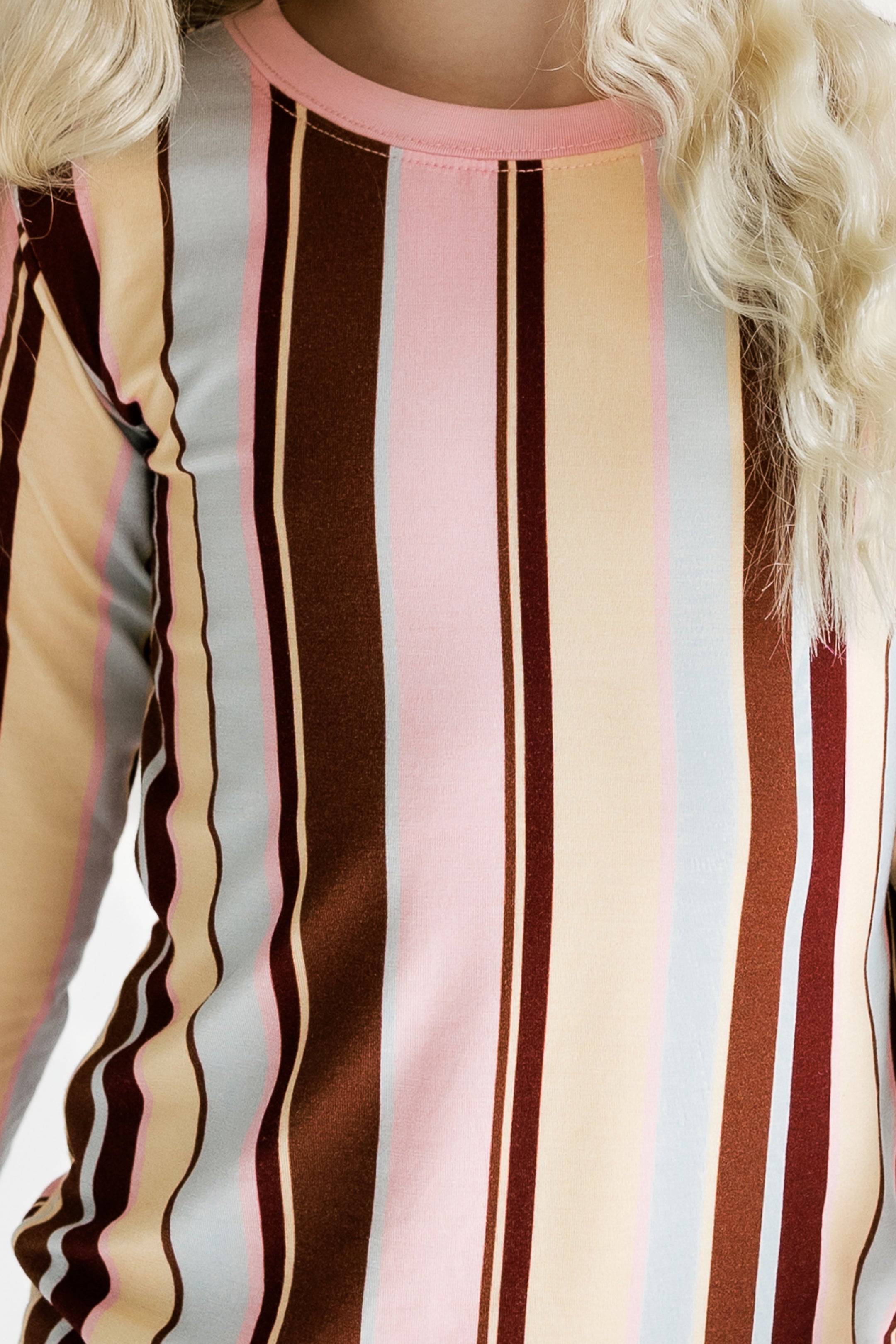Capri Stripe Two Piece Set