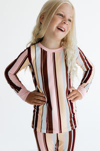 Capri Stripe Two Piece Set