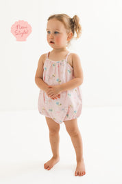 Little Coastal Notes Bubble Romper