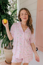 Little Coastal Notes Women's Short Set
