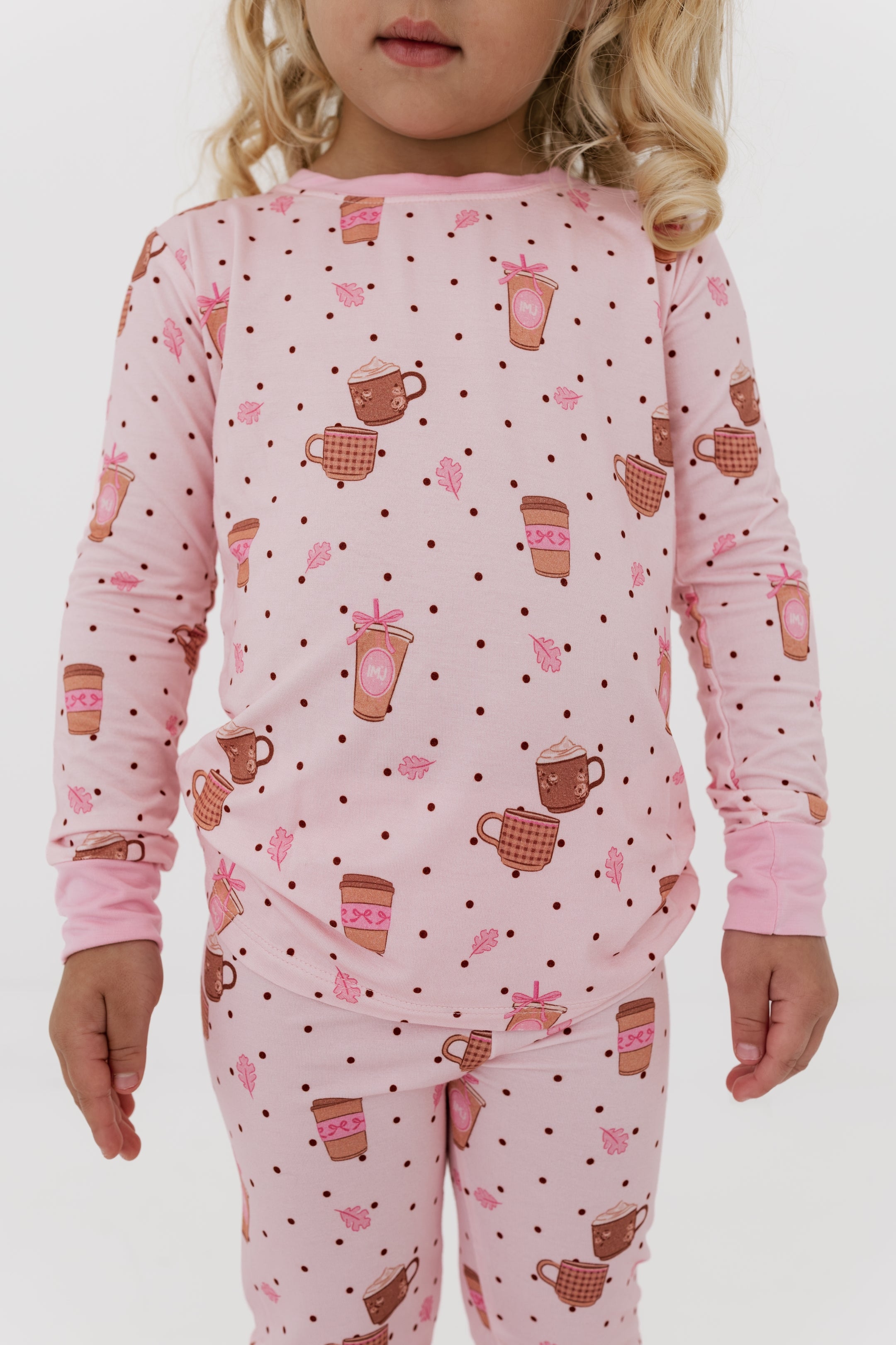 Cozy Coffee Club Two Piece Set