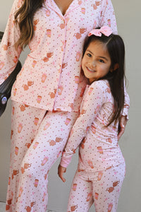 Cozy Coffee Club Two Piece Set