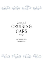 Cruising Cars Two Piece Short Set