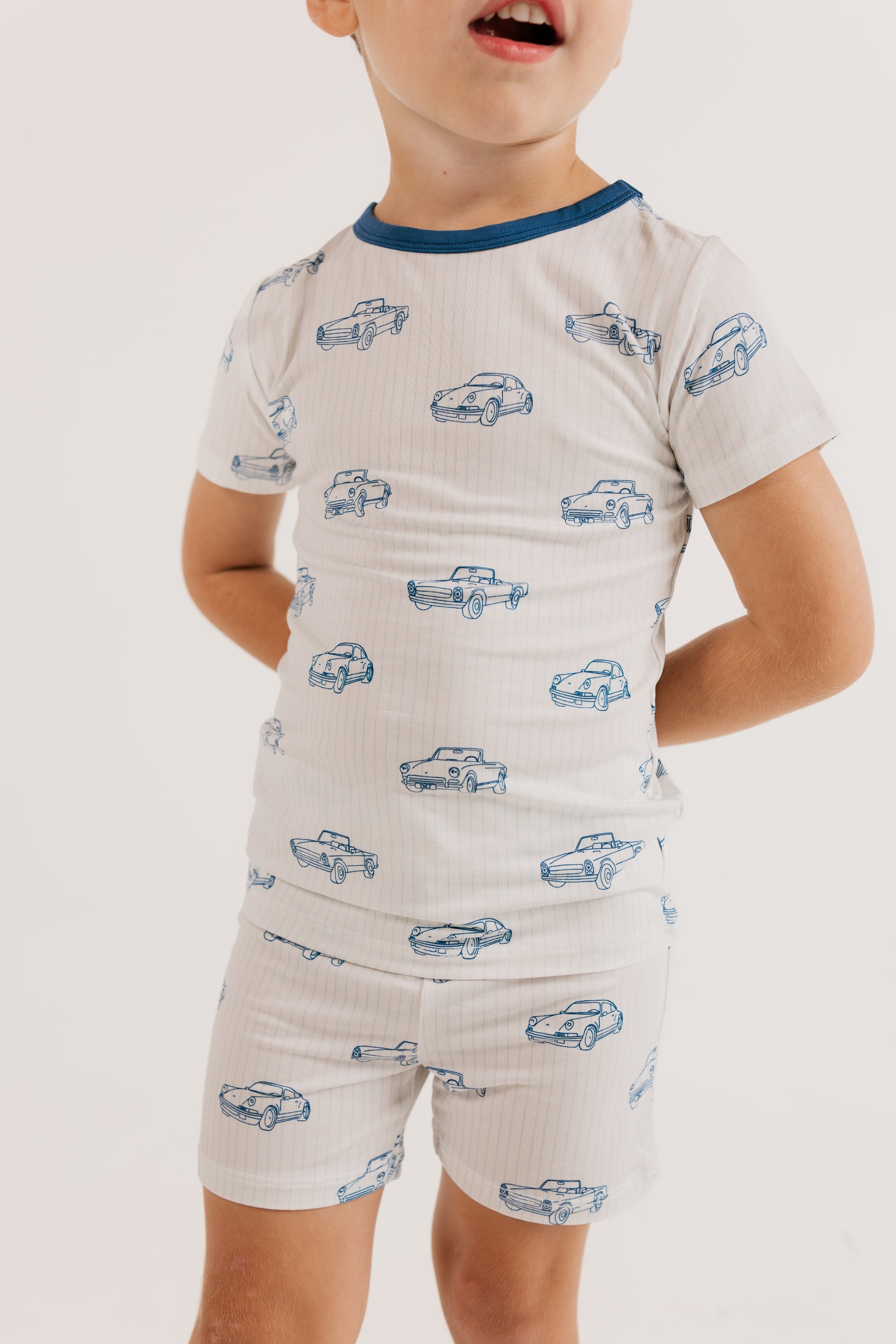 Cruising Cars Two Piece Short Set