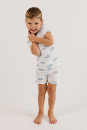 Cruising Cars Two Piece Short Set
