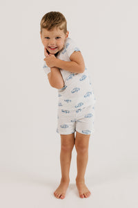 Cruising Cars Two Piece Short Set