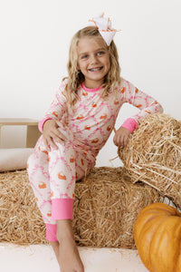 Fall Pie and Bows Two Piece Set