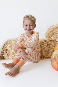 Fall Pie and Leaves Two Piece Set