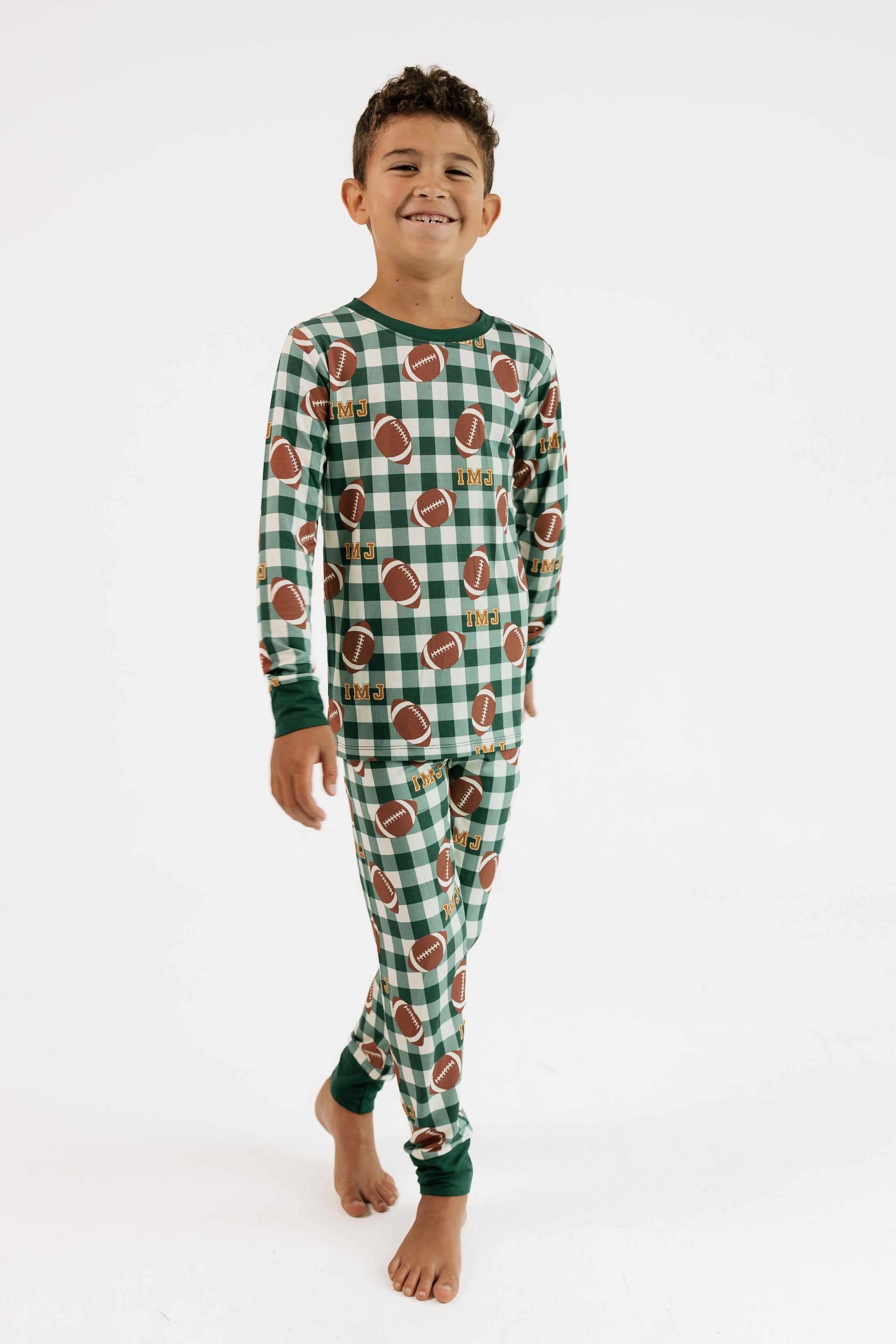 Game Day Gingham Two Piece Set
