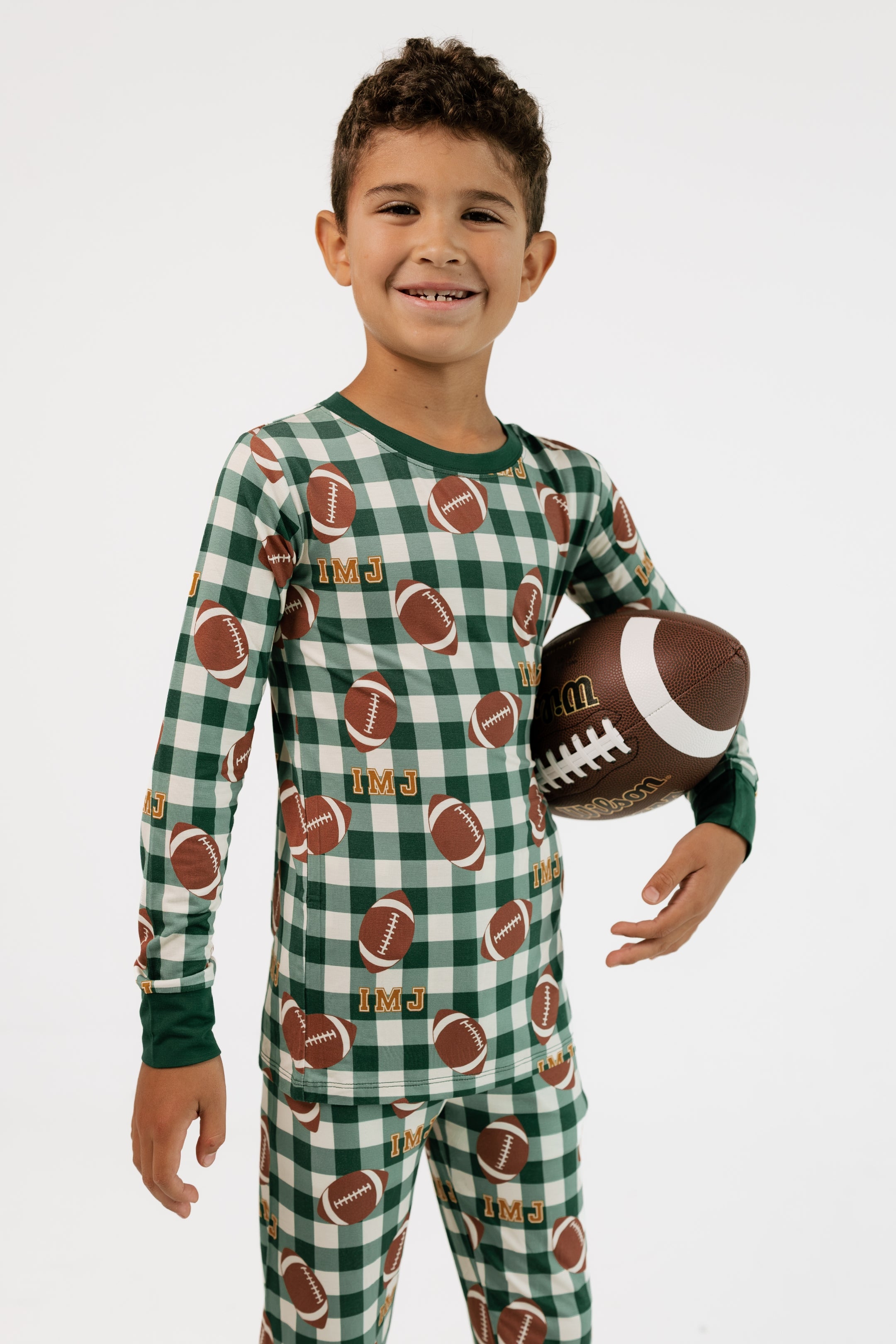 Game Day Gingham Two Piece Set