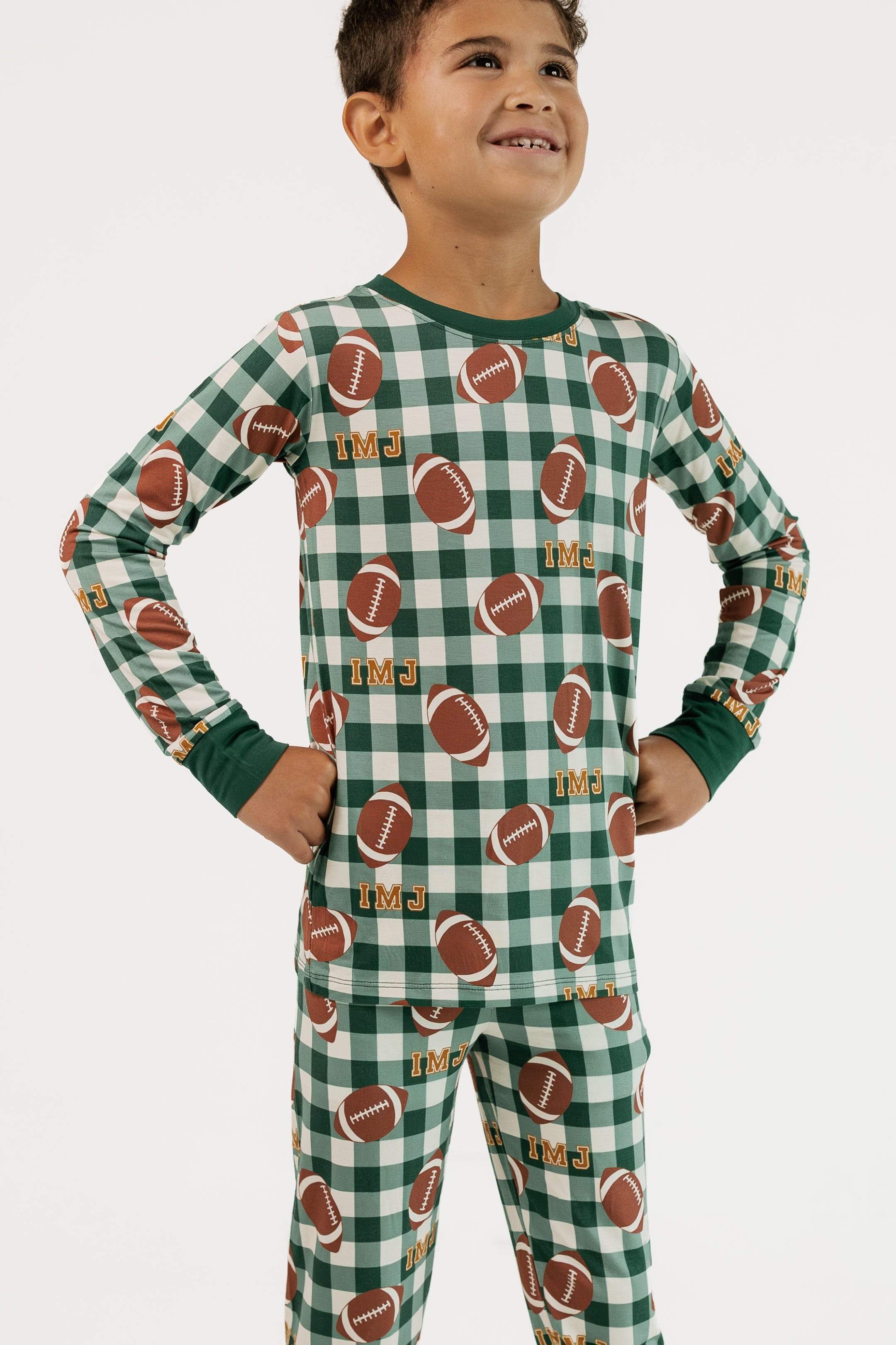 Game Day Gingham Two Piece Set