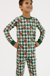 Game Day Gingham Two Piece Set