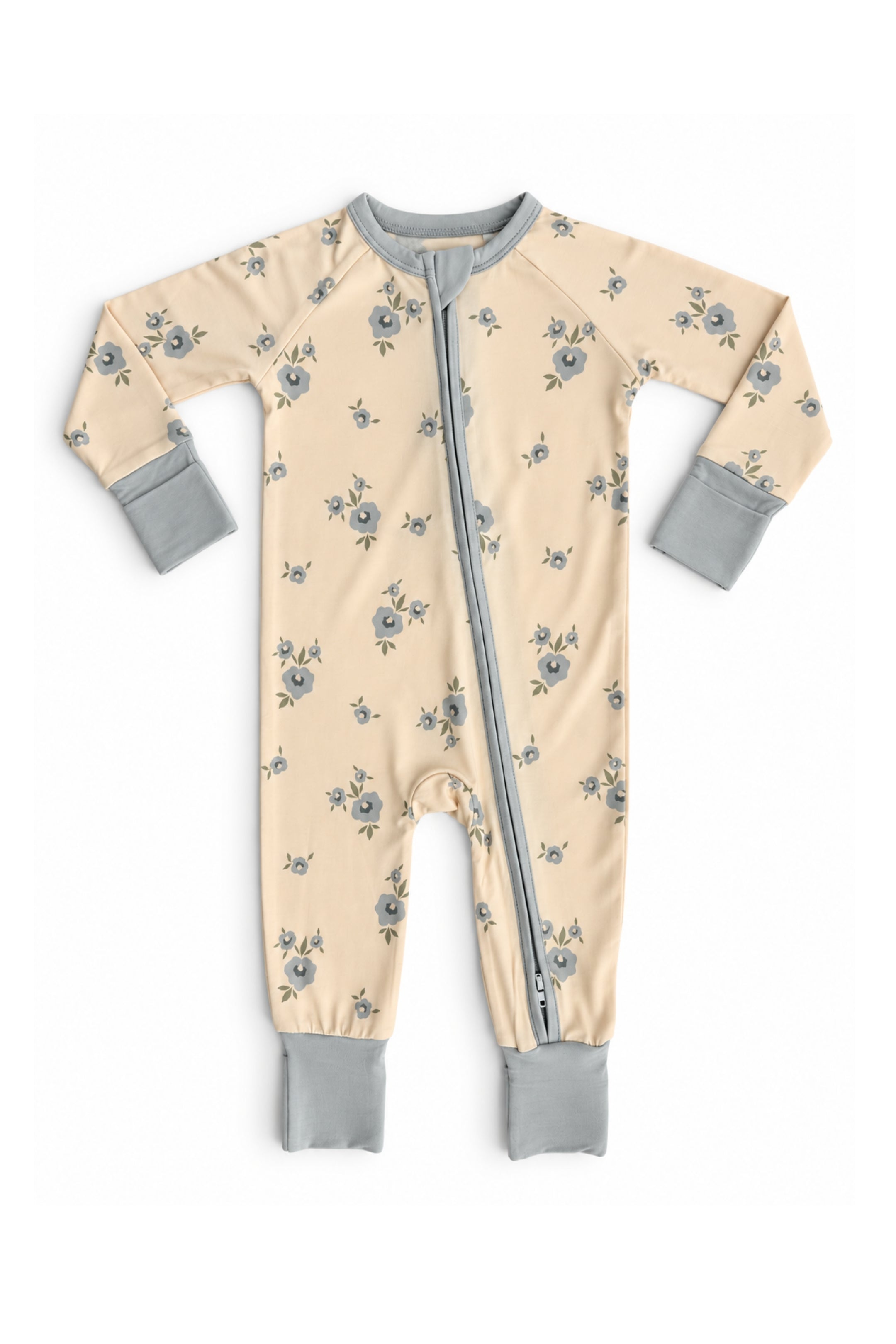 Gemma Floral Zipper Romper