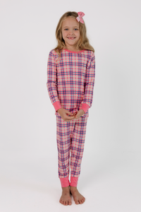 Georgia Plaid Two Piece Set