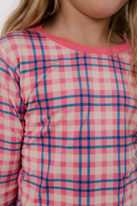 Georgia Plaid Two Piece Set