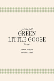 Green Little Goose Two Piece Set