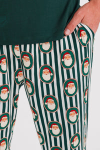 Green Santa Claus Lane Men's Jogger - Pre Order Ships 10/5