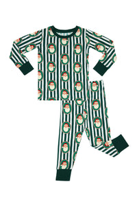 Green Santa Claus Lane Two Piece Set