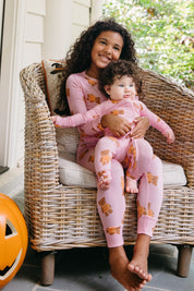 Polka Dot Little Boo Bear Two Piece Set