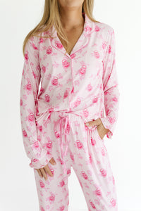 Candy Pail Garden Women's Long Sleeve Ruffle Set