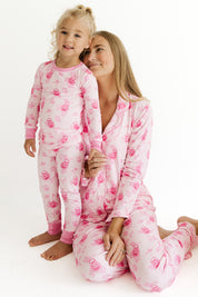 Candy Pail Garden Women's Long Sleeve Ruffle Set