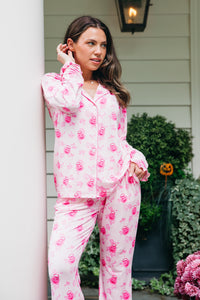 Candy Pail Garden Women's Long Sleeve Ruffle Set