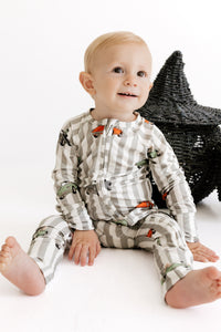 Spooky Little Riders Zipper Romper