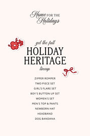 Holiday Heritage Plaid Kids' Long Sleeve Button Up Set