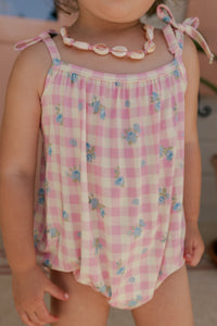 Indie Floral Bubble Romper